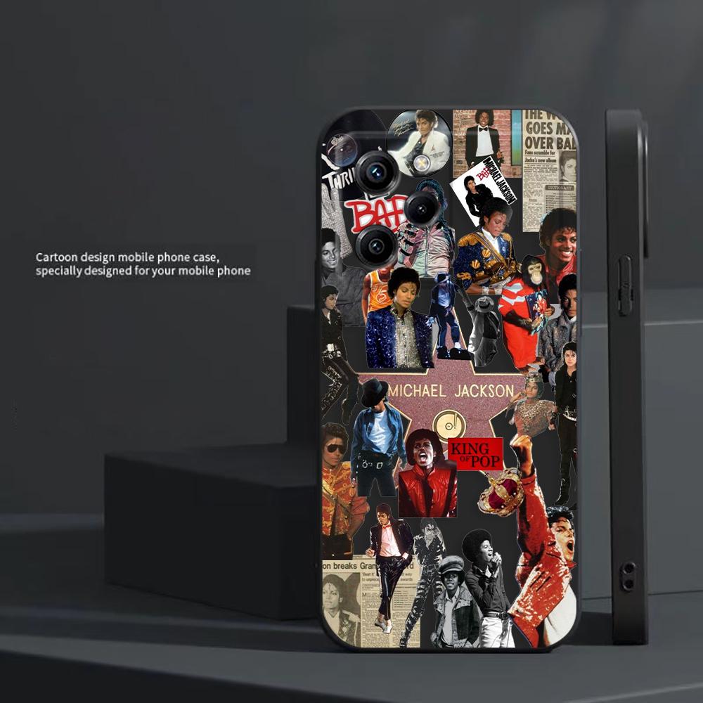 Custodia per Telefono Dancer M-Michael J-Jackson Cover Per Xiaomi 10T 11 12 12T 13 14T POCO F5 F6 M3 M5 X3 X4 X5 PRO 4G 5G Custodia Colorata in TPU