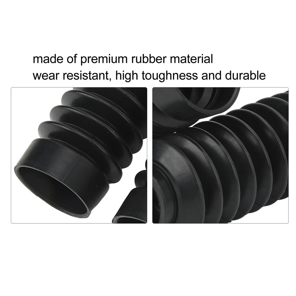 2 Pcs Fork Boot Motorcycle Shock Absorber Protector Covers Replacement for CL400 CB400 CB500 CB400ss