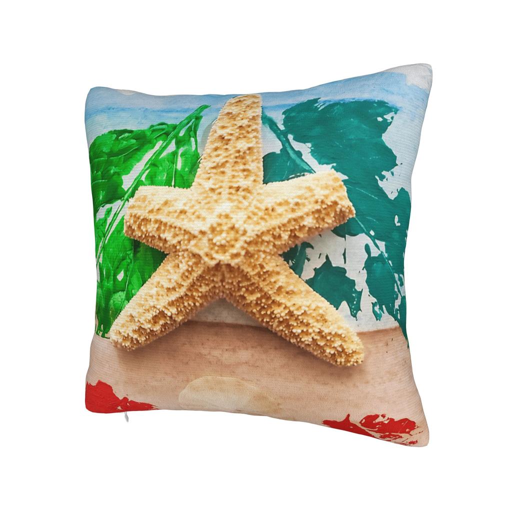 Hot Beach Theme Pillow Cover Custom Cushion Cover Kawaii Pillow Case For Sofa Couch Bed Living Room