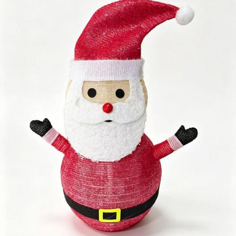 Christmas Foldable Light Up Snowman Decor 1.2/1.8m Holiday Ornament Home Party