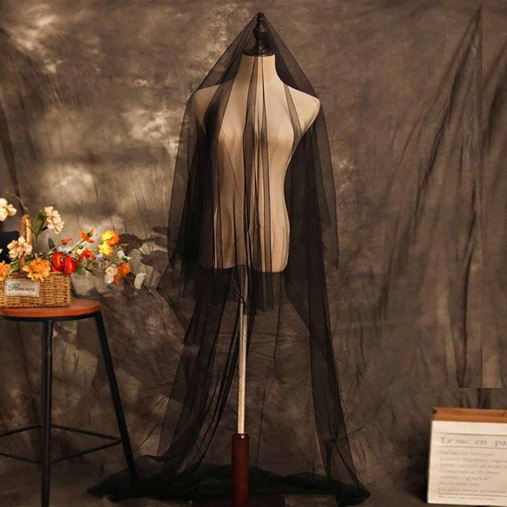 Single Layer Wedding Veil White Photo Veil New Wedding Accessories