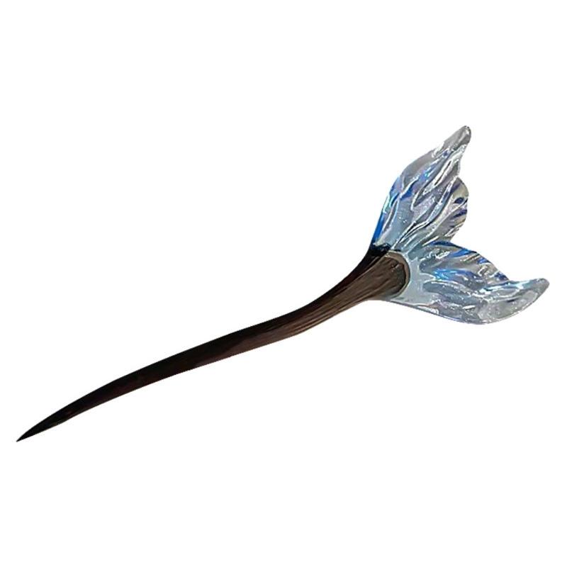 

Chic Blue Fish Tail Hair Stick Elegant Resin Hairpieces Hair Decoration Styling Accessories For Weddings And Parties 1