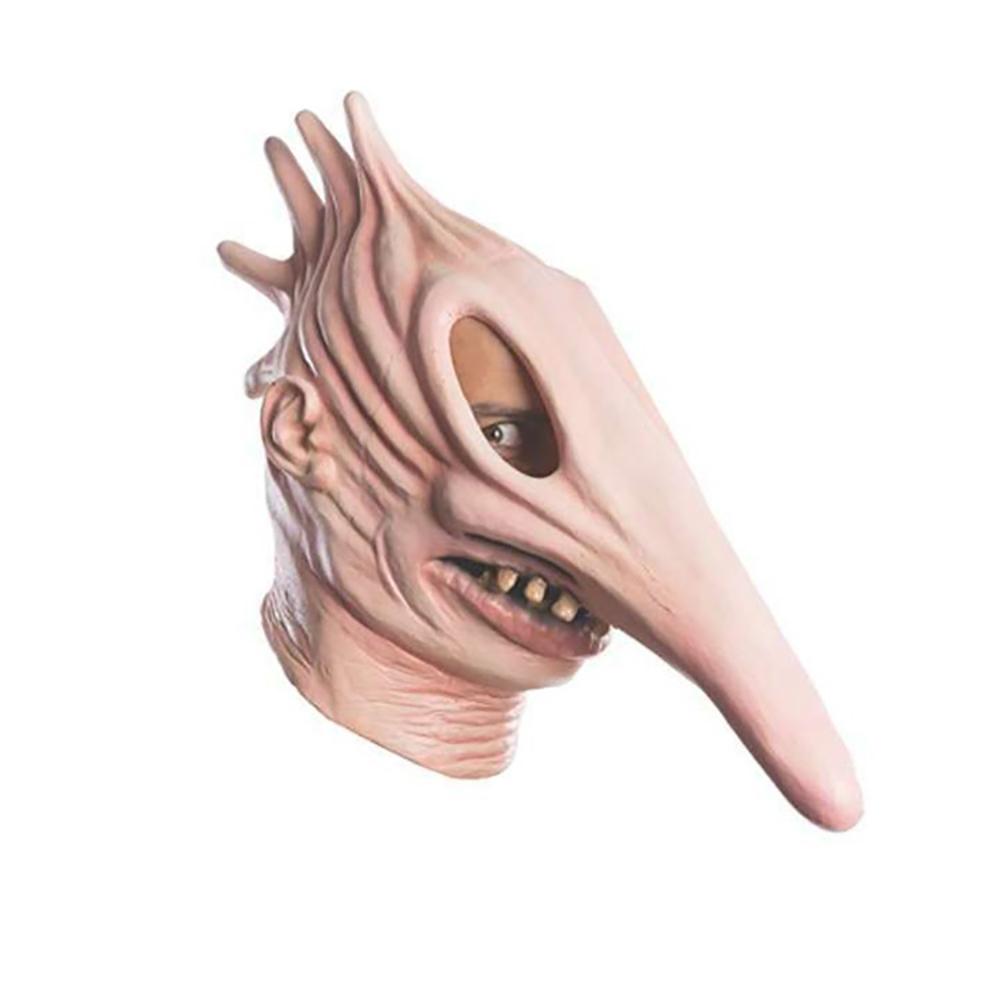 

Horror Mask Headgear Latex Masks Halloween Freaky Costume For Prom Christmas