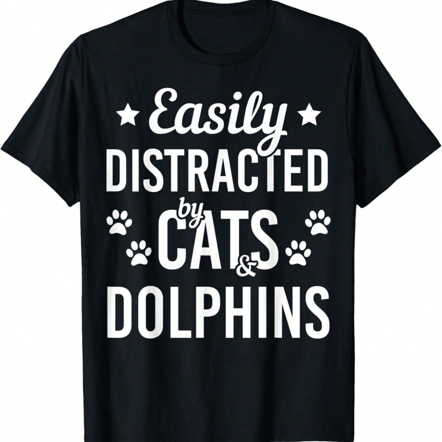 Cat Lover Cat Owner Funny Cat Rock Paper Scissors T-Shirt S