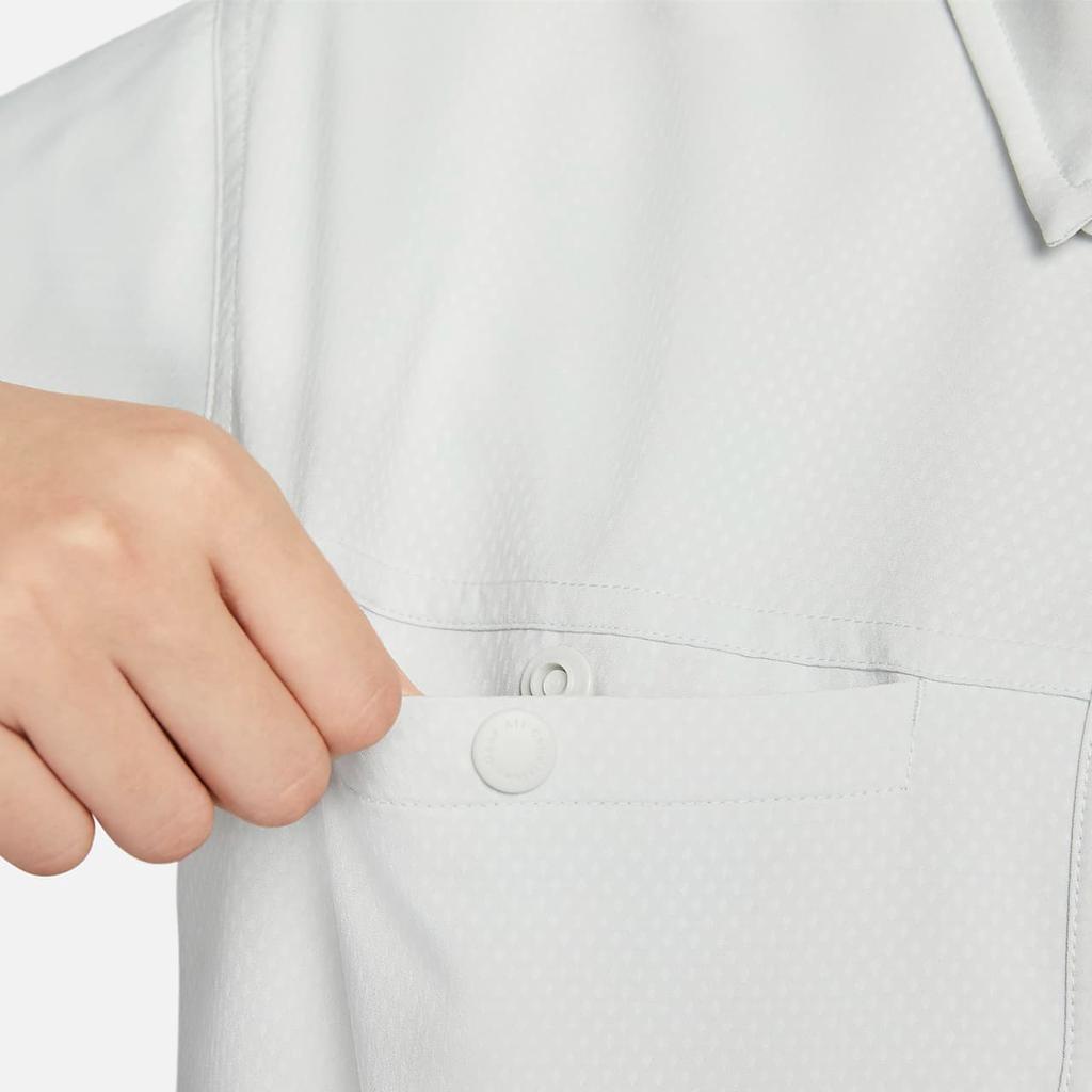 Nike ACG Devastation Trail Solid French Sun Protection Quick-Dry Long Sleeve Shirt Women shirts Photon-Grey FB7888-025