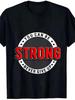 Graphic T-Shirt with a Strong Message, Perfect for Casual Wear In Spring And Autumn, Made from Soft
