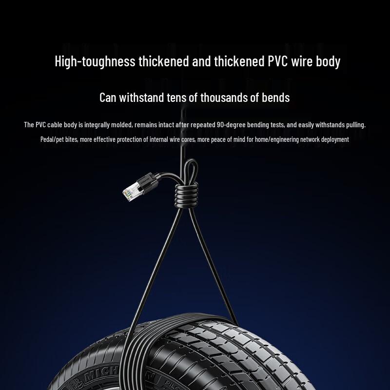 SAMZHE CAT6 Shielded Gigabit Ethernet Cable
