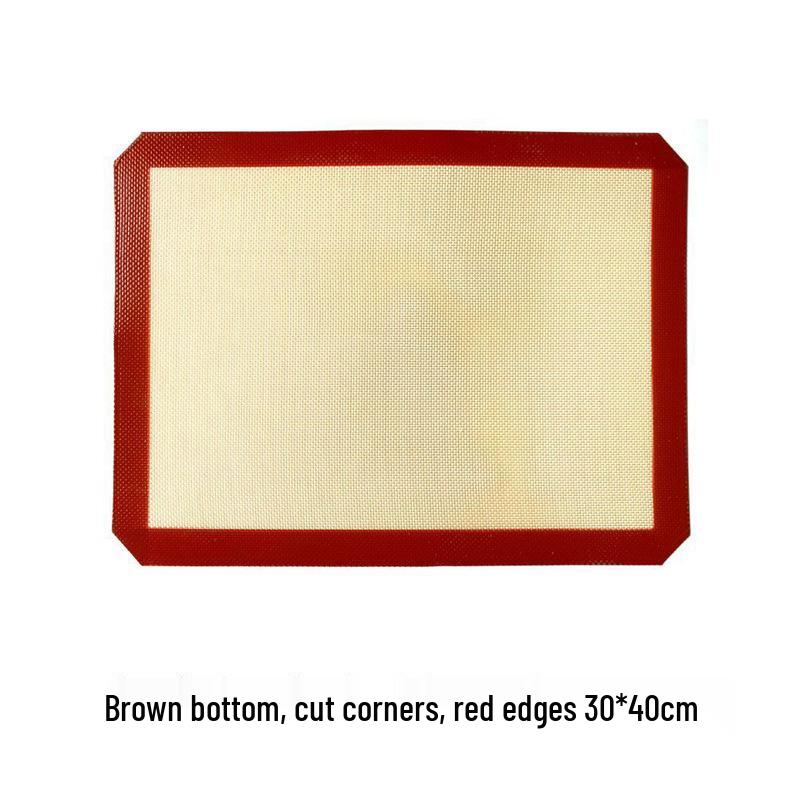Coffee Silicone Baking Mat: 0.7mm Thick, Heat-Resistant, Platinum Silicone for Baking and Kneading