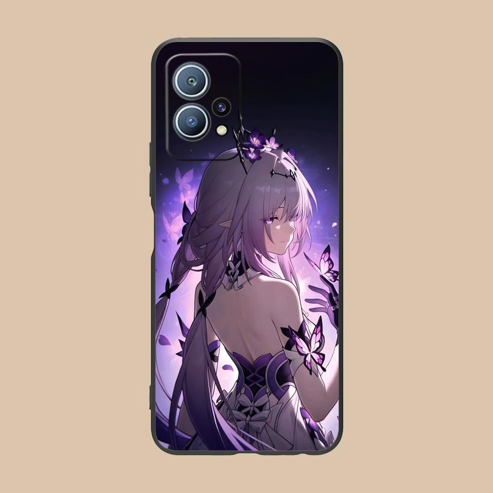 HSR Castorice Matte TPU Mobile Phone Case for Huawei P60 P50 P40 P30 P20 P10 P9 P8 Pro Lite Plus Colorful Printing Cover