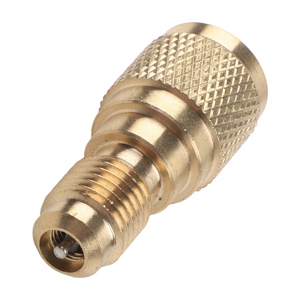 R410a Mini-Split Klimaanlage HVAC Lade-Vakuum-Adapter 1/4 auf 5/16 Messingfitting