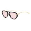 New fashion knot double beam sunscreen sunglasses European and American ins sunglasses personalized sunglasses S