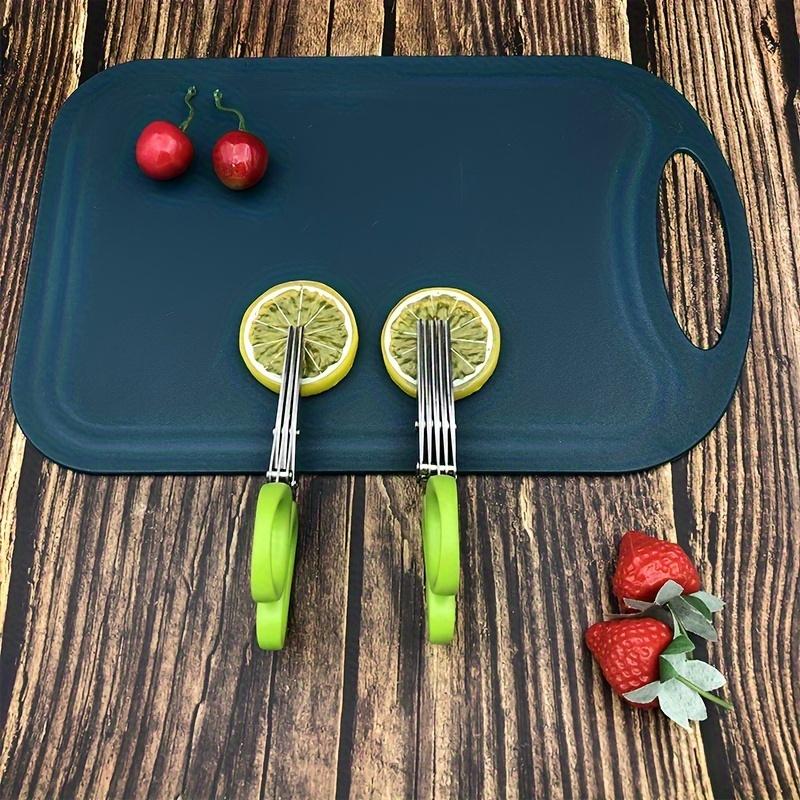 Stainless Steel Kitchen Scissors - Versatile Onion and Vanilla Chopper for BBQ and Indoor Use, Food-Safe Stainless Steel Blades, Ergonomic Handles