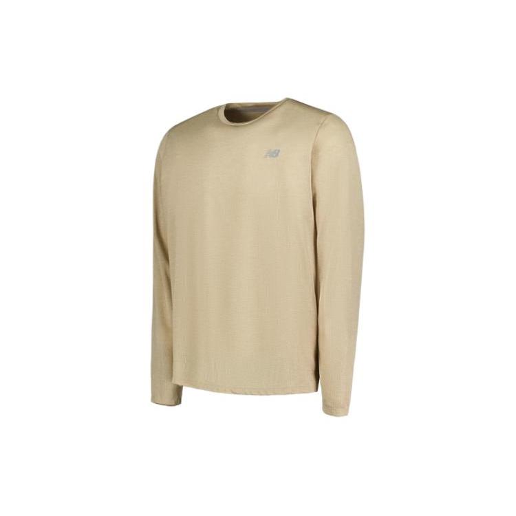 New Balance T Shirt Men s Khaki MT41256-ST2 M