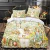 3D Print Peter the Rabbit  Bedding Set,Duvet Cover Comforter Bed Set Quilt Cover Pillowcase,King Queen Twin Size Boys Girls
