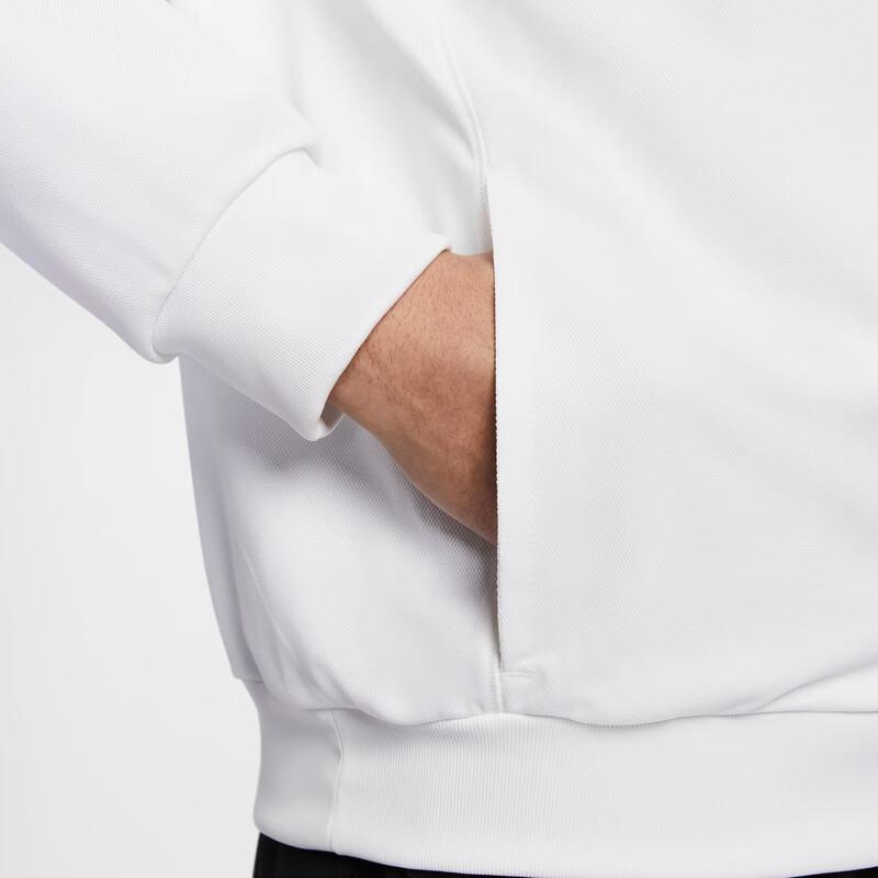 Nike Dri-Fit Kobe Series Quick-Dry Knitted Stand Collar Jacket Men Jackets White HJ8098100