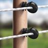 100Pcs Great Insulation Fence Ring Insulator Screw-In Electric Fencing Insulators  Cow Fencing