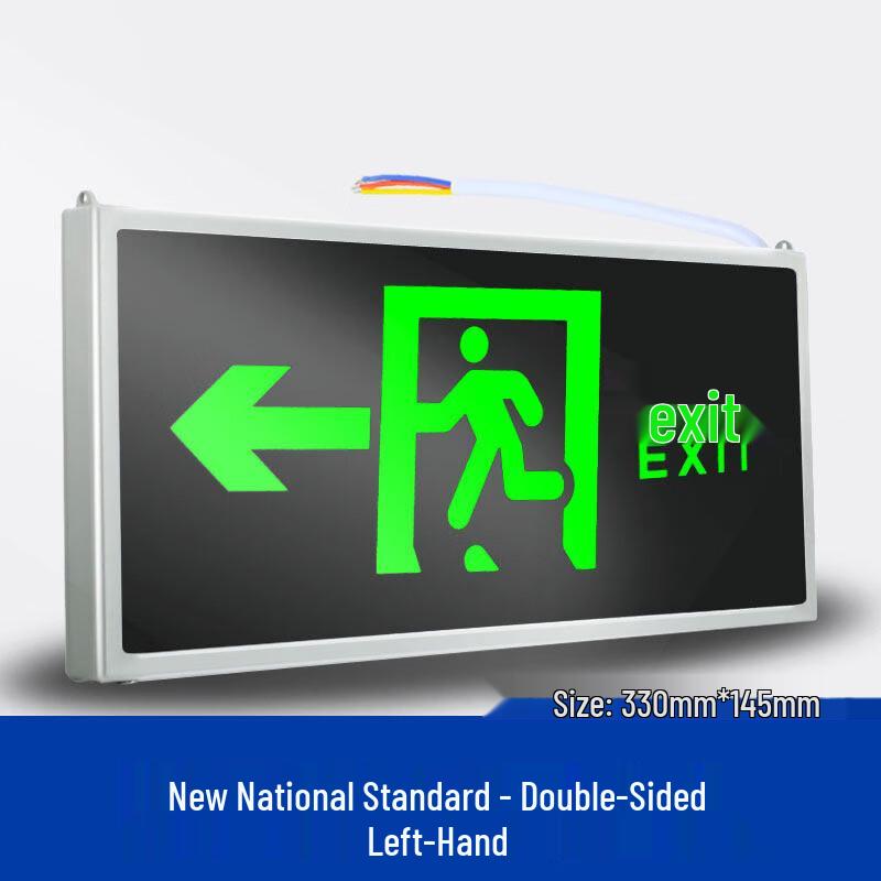 LED Emergency Exit Sign Light