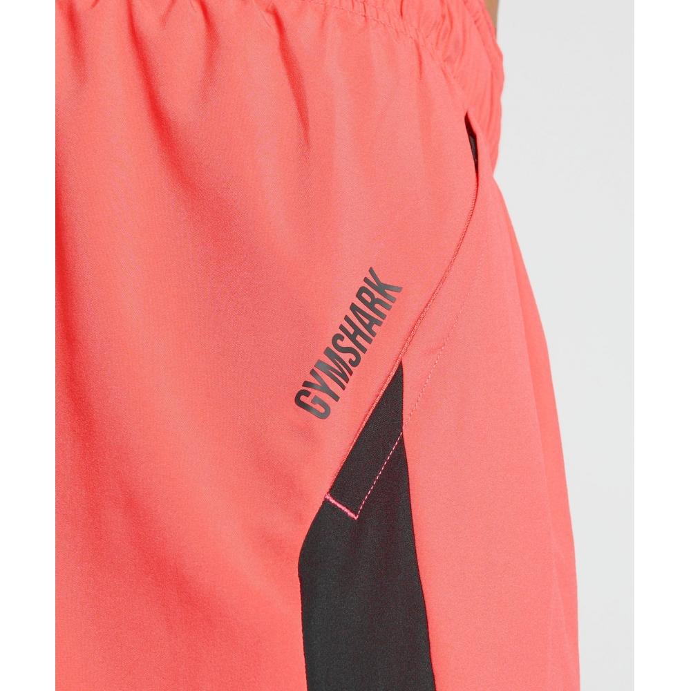 Gymshark Sport 7 Shorts Tropical Pink Black A1b3l Kcb2