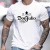 Don Julio Tequila Vintage Logo Print T-Shirt,Lightweight T-Shirt Breathable Cool, Comfortable Wear