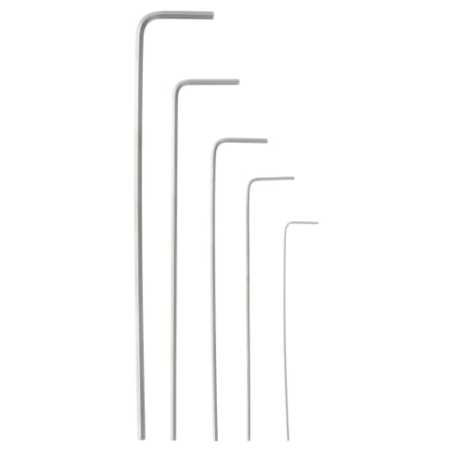 TONE Long Hex L-Shaped Wrench Set AL500, 5 Pieces