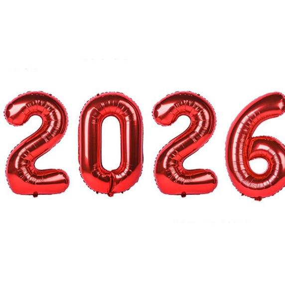 2026 Year of the Horse Celebration: New Year's Eve/Day Event Foil Balloon Decoration for Parties, Openings, and Company Events