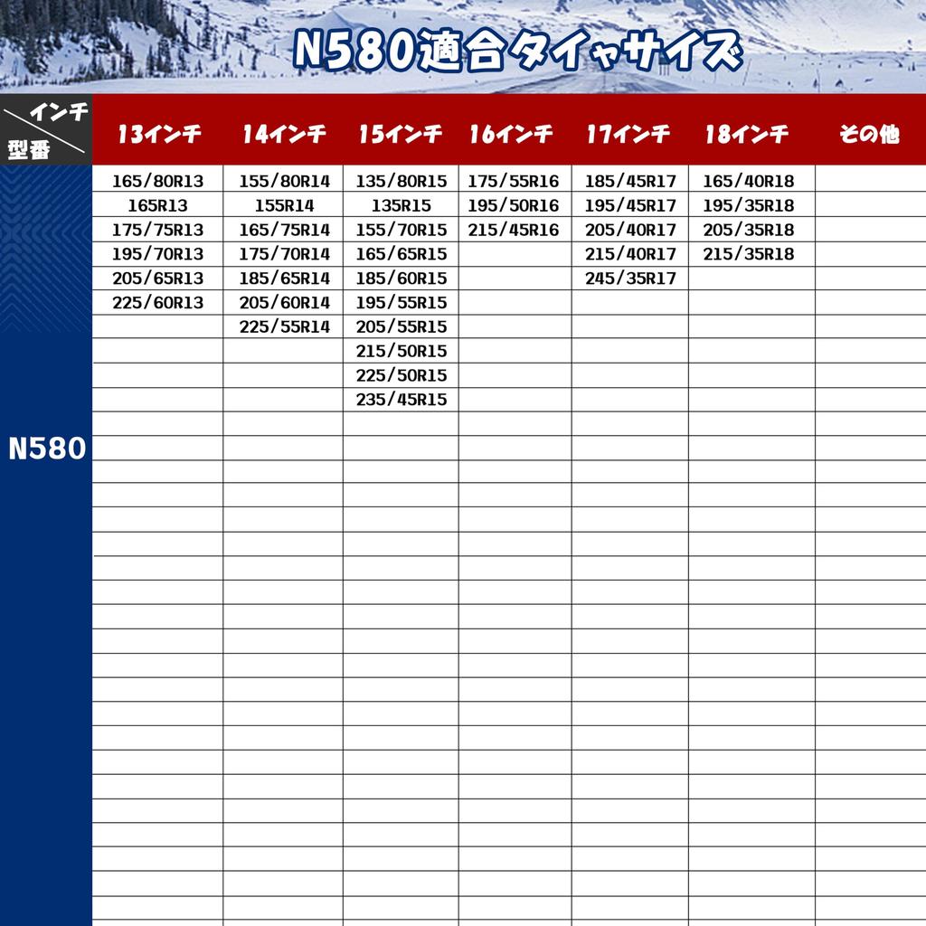 Lanț de Anvelopă din Pânză KANIYA N580, Non-Metalic, Șosete de Zăpadă, Produs Autentic, Vehicule Ușoare, Iarnă, Înzăpezit