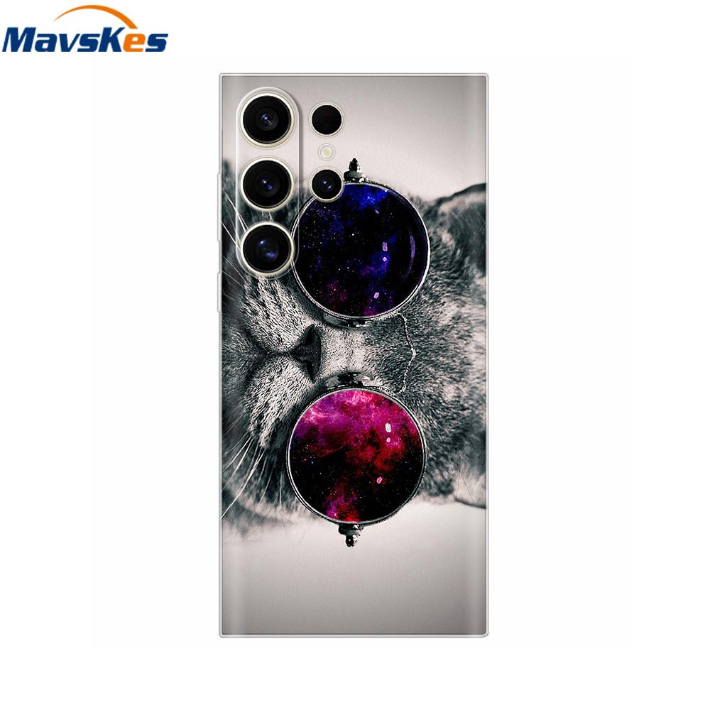 For Samsung S25 Ultra Case Clear TPU Soft Fashion Silicone Phone Case For Samsung Galaxy S25 Plus Back Cover S 25 Fundas Para