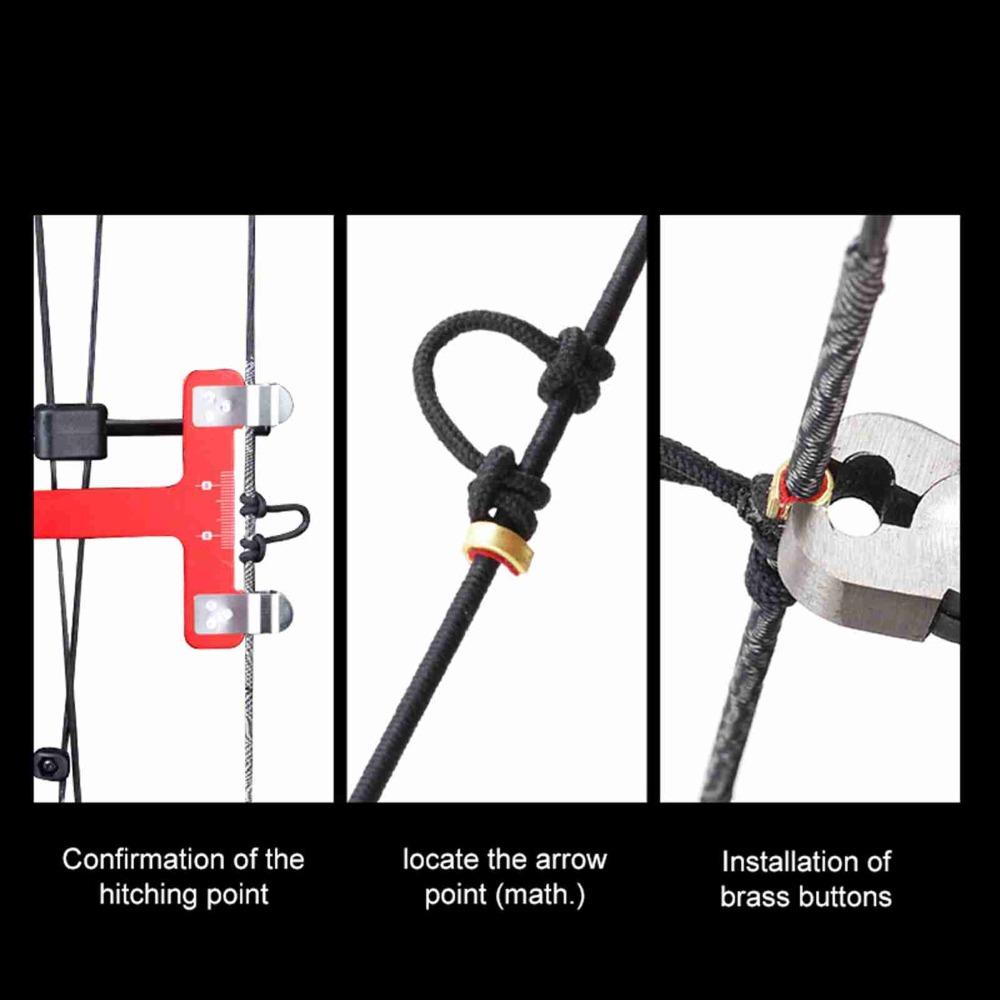 Turning Kit Archery Adjustment Tool T Shape Design Bow String Accessories  For Compound Bow
