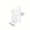 Save Space with Self-Adhesive Electric Toothbrush Holder Wall Mounted Bathroom Organizer for Christmas and Halloween Decorations, Container