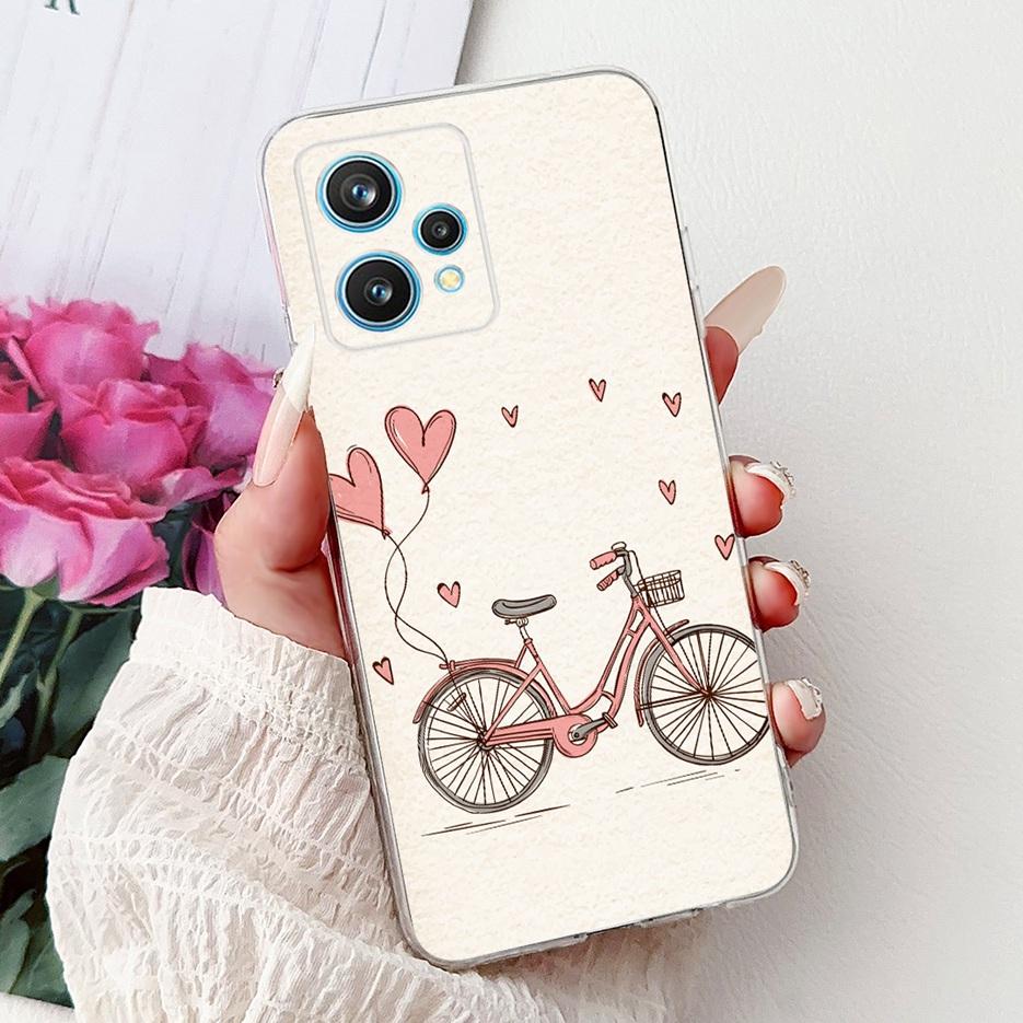 For Realme 9 Pro Plus Case RMX3392 Luxury Fashion Painted Cover Soft Slim Phone Case For Realme 9 Pro Realme9 Pro+ Fundas Bumper