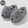 Cotton Slippers Winter Cute Bear Indoor Home Cartoon Plush Thermal Bag and Couple Cotton Shoes Winter