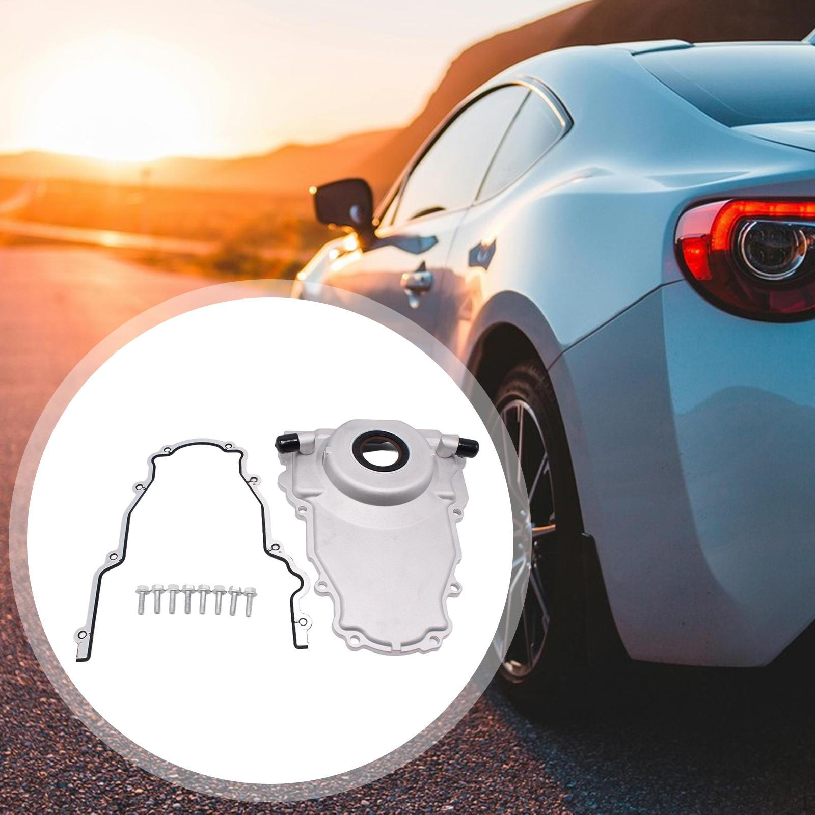 

Timing Cover W/ 10AN Turbo Oil Drain Fittings for Gen III Engines 5.3L