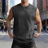 Unisex Sleeveless Casual Tank Top Loose Fit Vintage Streetwear Style Athletic Muscle Shirt Comfortable Fabric Soft Texture