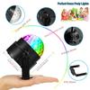 LED Stage Disco Light Rotating DJ Ball Strobe Remote Sound Control Magic Dance Car RGB Christmas Gift Party Club Laser Show Lamp
