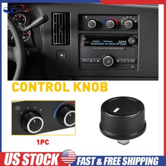 Heater A/C Temp Control Knob For 2008-2014 Chevrolet GMC Express Savana 1500