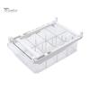 Puntos Multifunctional 1/4/8 Compartment Drawer Storage Box Organizer for Refrigerator