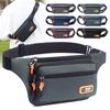 New Style, Four Zipper, Multi-layer, Men's Waist Bag, Men's Running and Fitness, Outdoor Sports, Leisure, Women's, Travel, Mobile Wallet