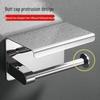 304 Stainless Steel Toilet Paper Holder with Phone Shelf
