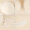 Lace Bra for Women Push Up Bra with Wire Plus Size Underwear Sexy Hollow Out Brassiere Feamles Lingerie 34-50