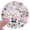 Charlie Su QQ Anime Stickers - 100 Sheets for Laptop, Journal, Phone Case, and Decor.