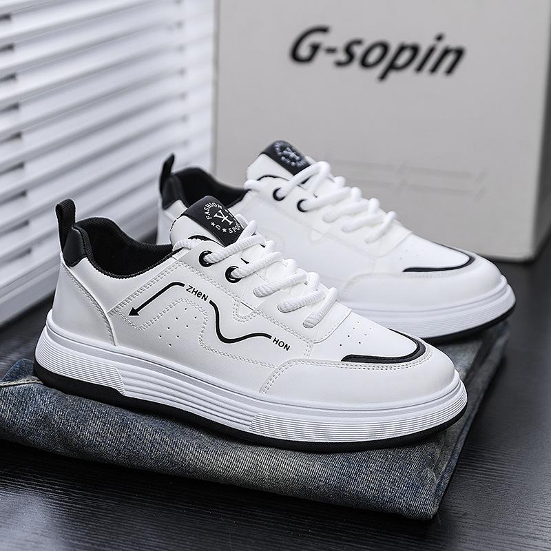 

Little white shoes men s summer new versatile sports casual shoes trendy men s breathable board shoes men s casual shoes 44