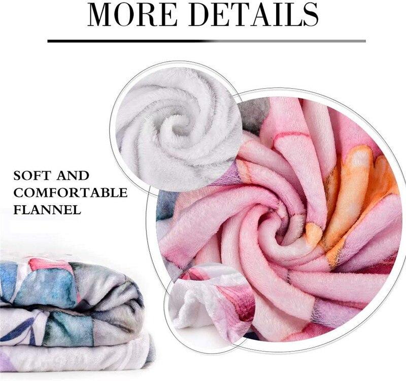 Umelecky potlačená deka na zbrane flanel Mäkká plyšová rozkladacia pohovka vrhacie deky Gedruckt Bettdecke pohovka Geschenk Dropshopping