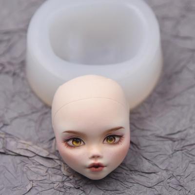 3D Clay Molds Elf Face Clay Molds Epoxy Resin Molds for Elf Doll Epoxy Resing Casting Jewellery Making DIY Craft