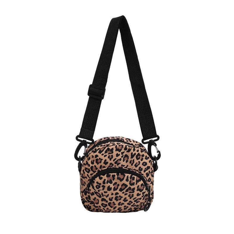 Street Style Nylon Crossbody Bag With Stitching For Daily Use