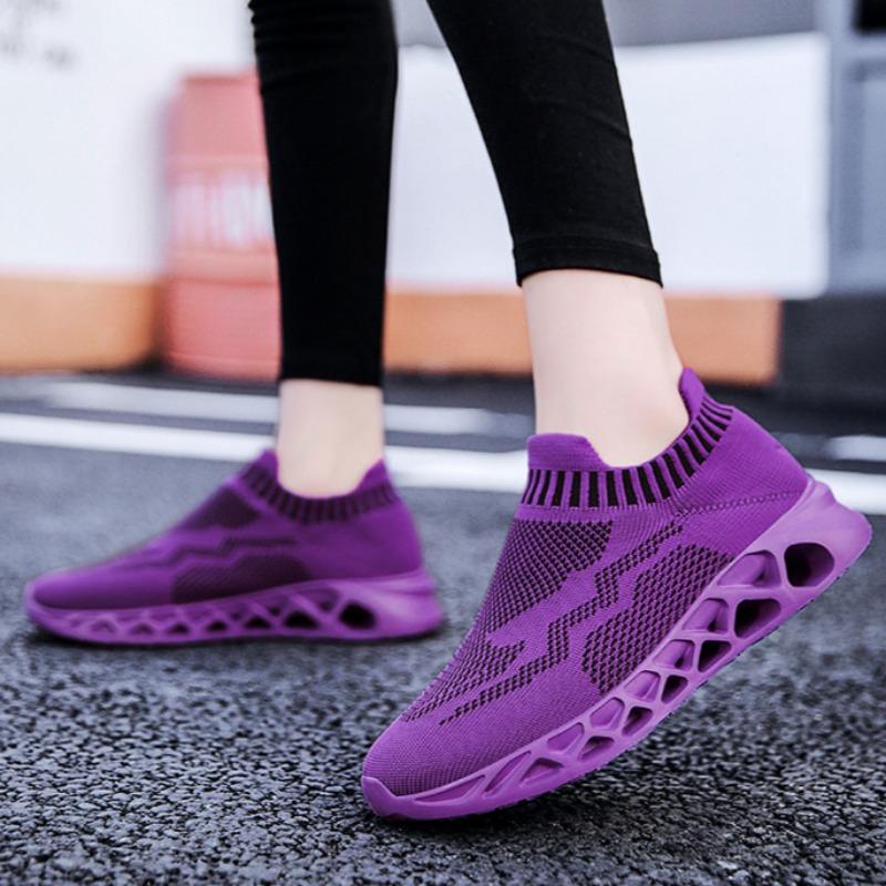 Women's Fly-woven Sports Soft-soled Casual Shoes
