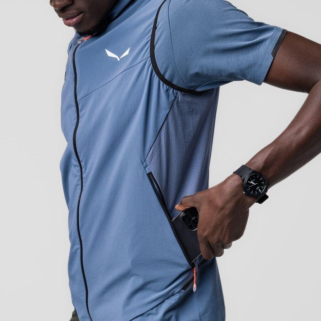 Jacke Salewa Pedroc Durastretch Light Weste Herren Weste Herren java blue