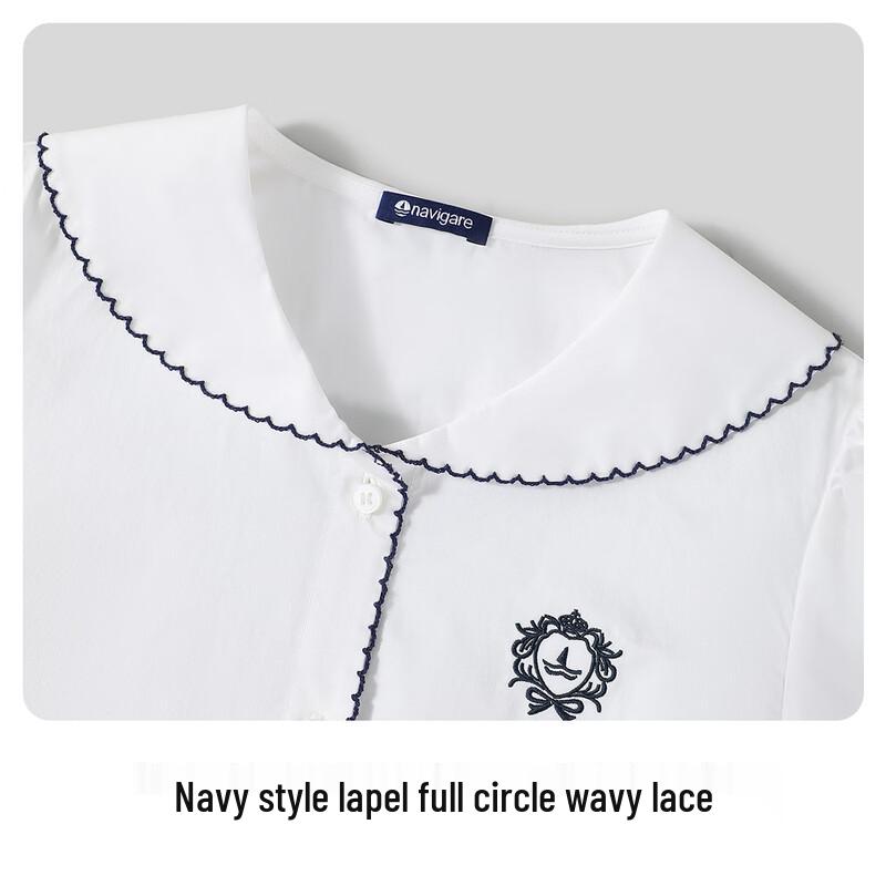Navigare Girls' Autumn Lapel Shirt