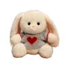 Bambola Coniglietto Carino Giocattolo di Peluche Bambola di Pezza Cuscino per Dormire per Bambini Regalo di Compleanno per Bambine