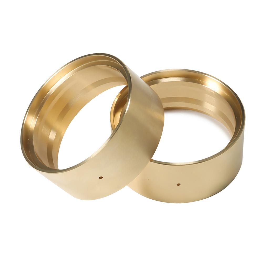 95g Brass 1.9 Inch Beadlock Wheel Weights Internal Clamp Rings for 1/10 RC Rock Crawler SCX10 II 90046 D90 TRX4 Element Enduro