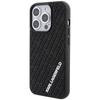 Karl Lagerfeld KLHCP15L3DMKRLK iPhone 15 Pro 6.1" black hardcase 3D Rubber Multi Logo
